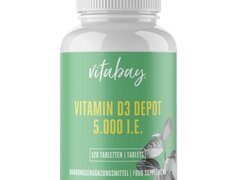 Vitabay Vitamina D3 - 5.000 UI - 120 Tablete